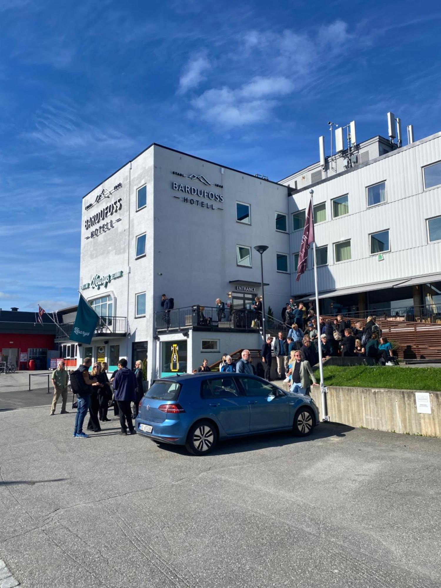 Bardufoss Hotell Exterior foto