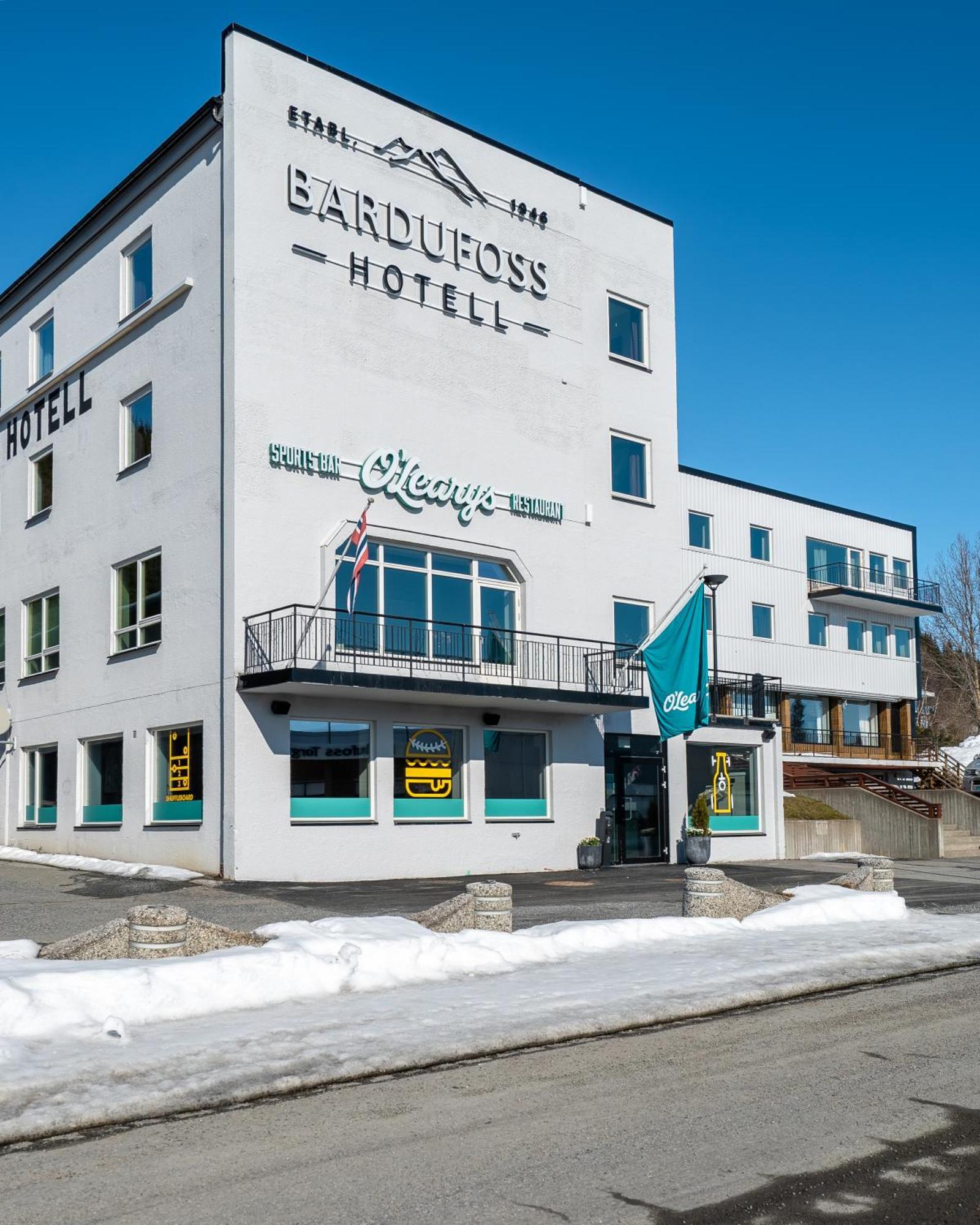Bardufoss Hotell Exterior foto
