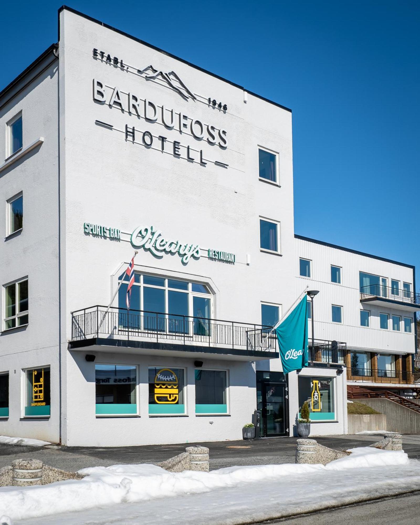 Bardufoss Hotell Exterior foto